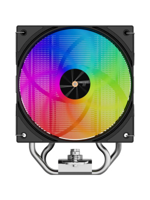 ����� ��� ���������� Thermalright Assassin X 120 R Digital ARGB Black (4-pin PWM, 151mm, Al/Cu, 4x6mm, ARGB, 1x120mm, 70.84CFM, 29.8dBA, 2000RPM, S: 1851/1700/1200/115X, AM5/AM4, black)