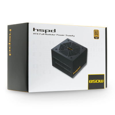 ���� ������� HSPD 850W 80+ Gold black HSK-850GF-BK retail