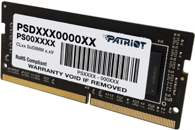 ������ ������ ��� �������� SODIMM 8GB DDR4-3200 PSD48G32002S PATRIOT
