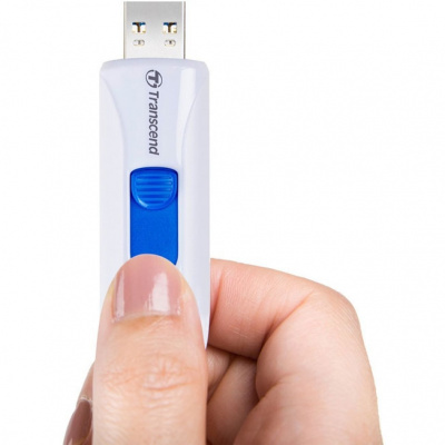 USB ������ Transcend JetFlash 790W 32Gb USB 3.0 white (90/25 Mb/s)
