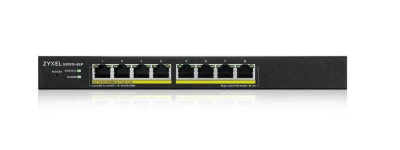 ���������� Zyxel NebulaFlex GS1915-8EP Hybrid Smart L2 PoE+ Switch, 8xGE PoE+, Silent (No Fan), 60W PoE Budget, Standalone/Cloud Management