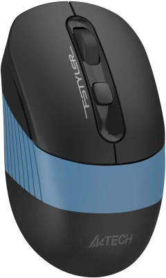 ���� ������������ A4Tech Fstyler FB10CS black/blue (����������, silent, BT/Radio, USB, 4but, 2000dpi)(FB10CS USB ASH BLUE)