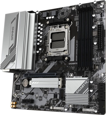 ����������� ����� Gigabyte B650M GAMING PLUS WIFI, Socket AM5, AMD B650, mATX, Ret