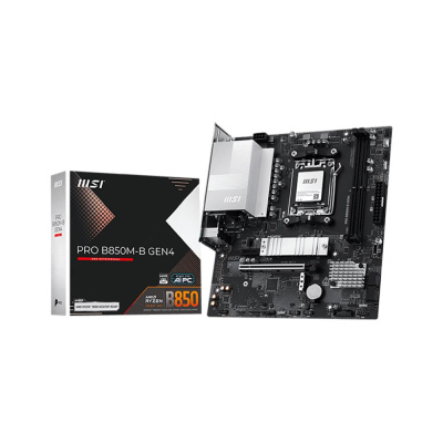 ����������� ����� MSI PRO B850M-B GEN4, Socket AM5, AMD B850, mATX, Ret