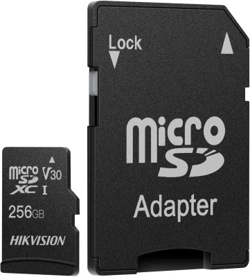 ���� ����� microSDHC 256Gb Class10 Hikvision HS-TF-C1(STD)/256G/Adapter + adapter
