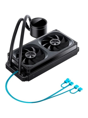 �������� �������� ���������� JONSBO TH-240 Black LGA 1700/1200/115X/AM5/AM4 (TDP 260W, ARGB FAN and PUMP, PWM, DUAL FAN 120mm) RET