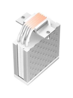 ����� ��� ���������� PCCooler RT500 TC ARGB WH (245W, 4-pin PWM, 152mm, Al/Cu, 5x6mm, ARGB, 1x120mm, 73.32CFM, 34.9dBA, 2200RPM, S: 1851/1700/1200/115X, AM5/AM4, white)