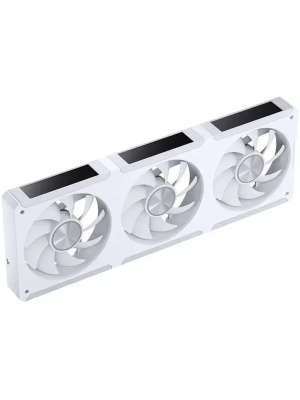 ������� ����������� ���������� JONSBO TF3-360SCW White (320W, 360mm, LED, White, ARGB/ Fans: 3x120mm, 62.4CFM, 37.3dBA, 2400RPM/ Pump height 63mm, 30dBA, 2500RPM, Rad thickness 27mm/ S: 1851, 1700, 1200, 115X, 2011, 1366, AM5, AM4)