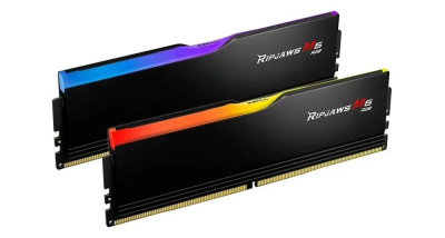 ������ ������ DDR5 G.SKILL RIPJAWS M5 NEO RGB 64GB (2x32GB) 6000MHz CL28 (28-36-36-96) 1.40V / F5-6000J2836G32GX2-RM5NRK / Black