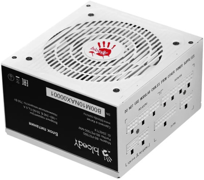 ���� ������� Bloody ATX 750W BD-PS750G 80+ gold (20+4pin) APFC 120mm fan 6xSATA Cab Manag RTL BD-PS750G-MW