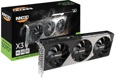  INNO3D NVIDIA GeForce RTX 5070 Ti X3 16GB GDDR7 RTL N507T3-16D7-176068N