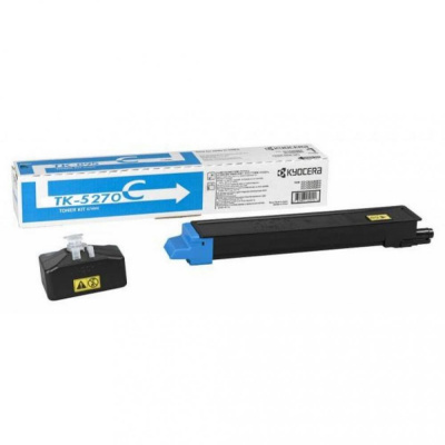 �������� �������� Kyocera TK-5270C (1T02TVCNL0) ������� (6000���.) ��� Kyocera M6230cidn/M6630cidn/P6230cdn