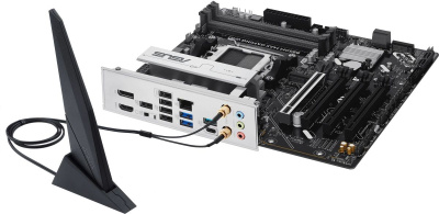 ����������� ����� Asus B850M MAX GAMING WIFI SocketAM5 AMD B850, mATX, Ret