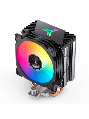 ����� JONSBO CR-1400 E ARGB Black LGA1851/1700/1200/115X/AM5/AM4 (TDP 160W, PWM, 92mm ARGB LED Fan, 4 �������� ������, 4-pin) Retail