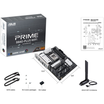 ����������� ����� ASUS PRIME B840-PLUS WIFI ATX, Ret 90MB1IZ0-M0EAY0