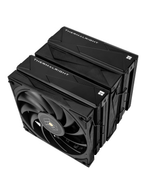 ����� Thermalright Royal Knight 120 Black Soc-AM5/AM4/1200/1700/1851 ������ 4-pin 28.4dB Al+Cu Ret (RK120-BL)