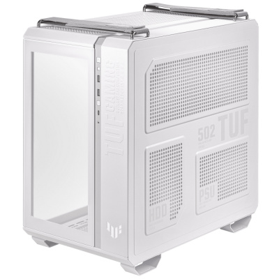 ASUS TUF Gaming GT502 Tempered Glass Dual Chamber Case White GT502/WHT/TG ASUS TUF Gaming GT502 Tempered Glass Dual Chamber Case White GT502/WHT/TG