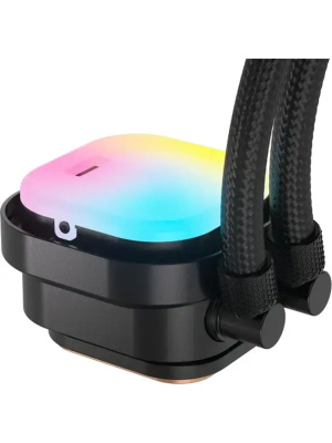 ������� ����������� ���������� Corsair iCUE LINK TITAN 360 RX RGB (360mm, Black, RGB/ Fans: 3x120mm, 73.5CFM, 36dBA, 2100RPM/ S: 1851, 1700, AM5, AM4)