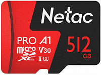   512Gb MicroSD Netac P500 Extreme Pro (NT02P500PRO-512G-S)