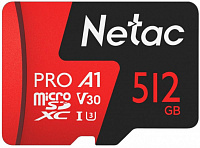 ����� ������ 512Gb MicroSD Netac P500 Extreme Pro (NT02P500PRO-512G-S)