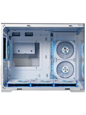������ XASTRA QW505M 6ARGB-FN-C10 White mATX/Aquarium/Screewless/ 6x120mm ARGB PWM FN fans/Argb+PWM HUB 10port/Led strip/ QW505M-6FN12A-C10-WH