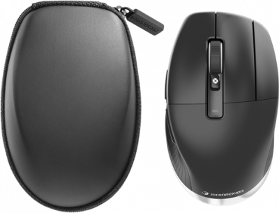 ���� 3DConnexion CadMouse Pro Wireless (3DX-700078) ����������, ������������ (Bluetooth + ����������), 7200 dpi, USB, ����: ������