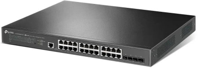���������� TP-Link JetStream SG3428XPP-M2 (L2+) 24x2.5����/� 4x�����(10GBase-T/SFP+) 4SFP+ 16PoE+ 8PoE++ 500W �����������