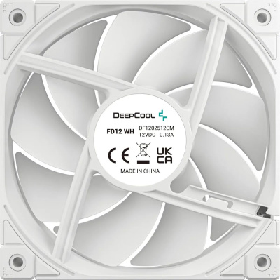    Deepcool FD12 120120x25  4-pin (.:3) (R-FD12-WHAPN3-G) Ret