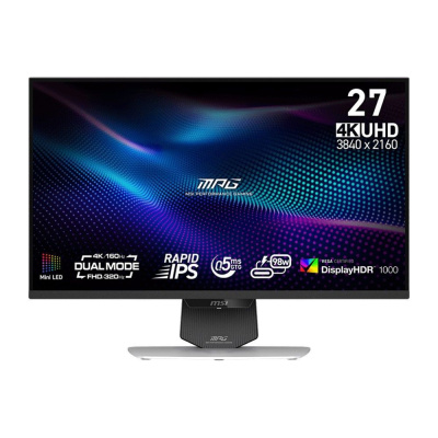 ������� 27" MSI MPG 274URDFW E16M Rapid IPS, 3840x2160, 160Hz/320Hz White 9S6-3CF09H-030