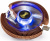 Кулер Exegate Wizard EE91-Cu.BLUE Кулер Exegate Wizard EE91-Cu.BLUE