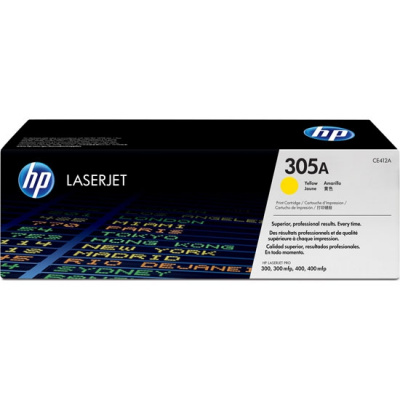 �������� HP 305A (CE412A) ��� LaserJet M351/M451/M375/M475 (������)