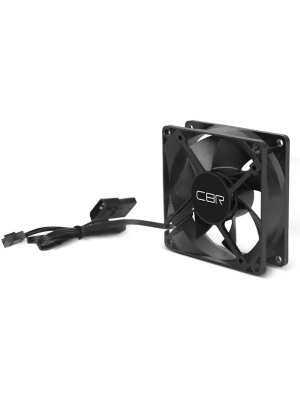 ���������� ��� ������� CBR-CF-8025-1600B, 80*80*25��, 3-pin+molex, 1600 RPM, 30 CFM, 24.6 dBA