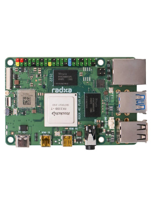   RockPi ROCK Pi 4 Model C+ 4GB RK3399/4GB/WiFi/BT/POE