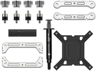 ������� ����������� ���������� ID-COOLING FX360 LCD WHITE , �����, retail