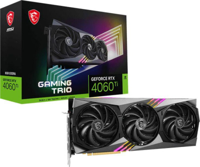 MSI RTX 4060 Ti GAMING TRIO 8G, Ret