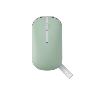 Asus Marshmallow MD100 White/Green (90XB07A0-BMU0B0)  ,  (Bluetooth + ), 1600 dpi, USB, : , 