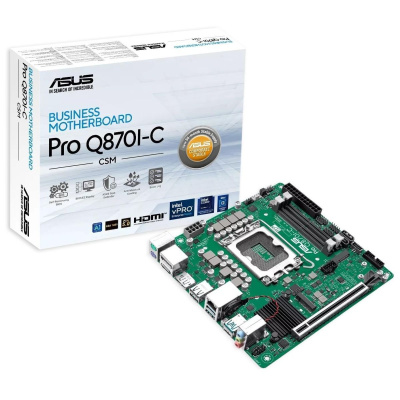 ����������� ����� ASUS PRO Q870I-C-CSM, LGA1851, Intel Q870, Mini-ITX, 
Ret (90MB1MPP-M0EAYC)
