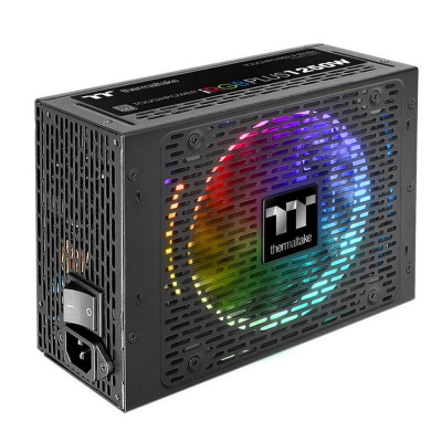   Thermaltake PS-TPI-1250F3FDTE-1 Toughpower iRGB PLUS 1250W Titanium PS-TPI-1250F3FDTE-1 /1250W/Fully Modular/Riing Duo/Full Range/Digital/80 Plus Titanium/EU