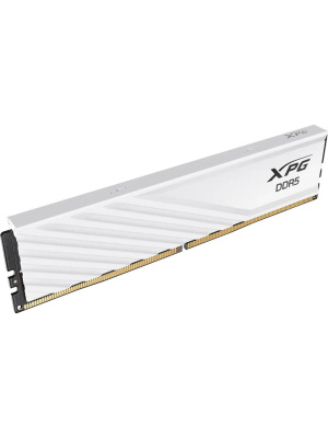 ����������� ������ ADATA LANCER DDR5 DIMM 32GB 6000MHz 2*16GB 48-48-48 1.25V WHITE DUAL TRAY