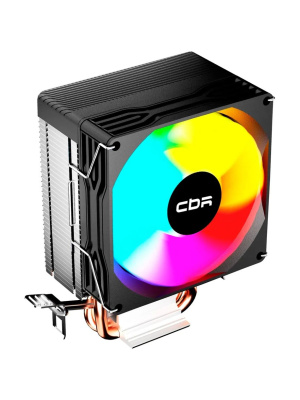 ����� ��� ���������� CBR CBR-CC-2115-RGB-PWM, Al+Cu, 2 heat pipes, TDP 115W, 90mm Fan, 2600RPM, HB, RGB, PWM, 32db