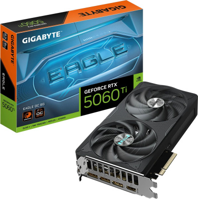  Gigabyte NVIDIA GeForce RTX 5060 Ti Eagle OC 8Gb (GV-N506TEAGLE OC-8GD 1.0)P Ret